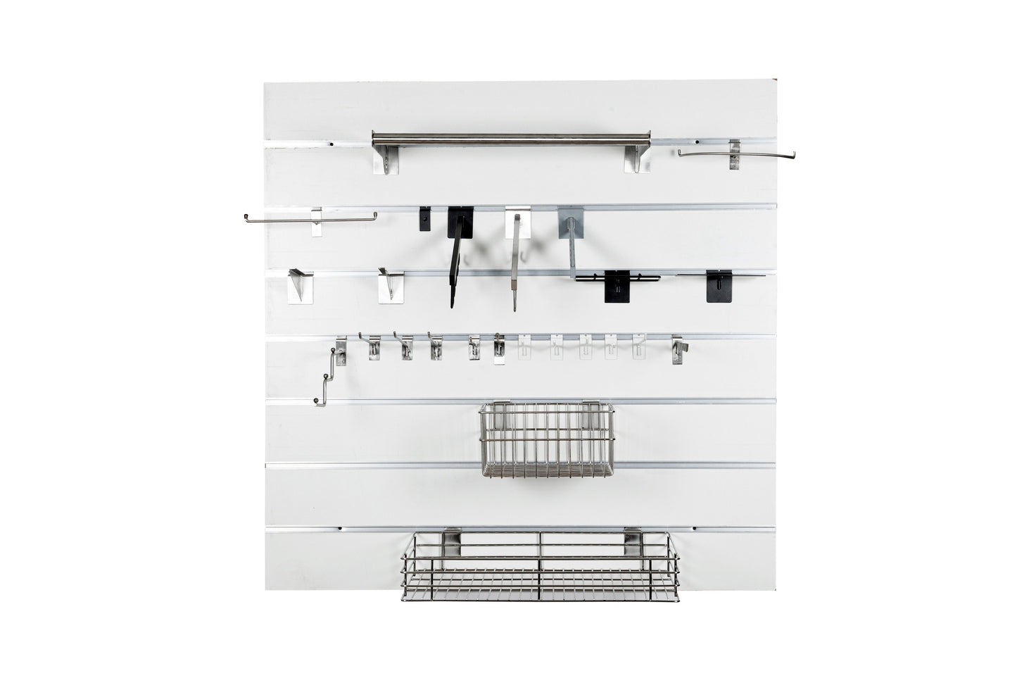 SlatSmart - Slatwall System | Supermarket (Pack of 2)