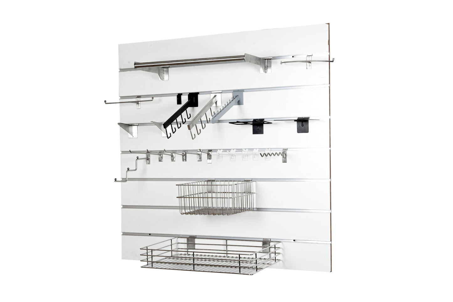 SlatSmart - Slatwall System | Supermarket (Pack of 2)
