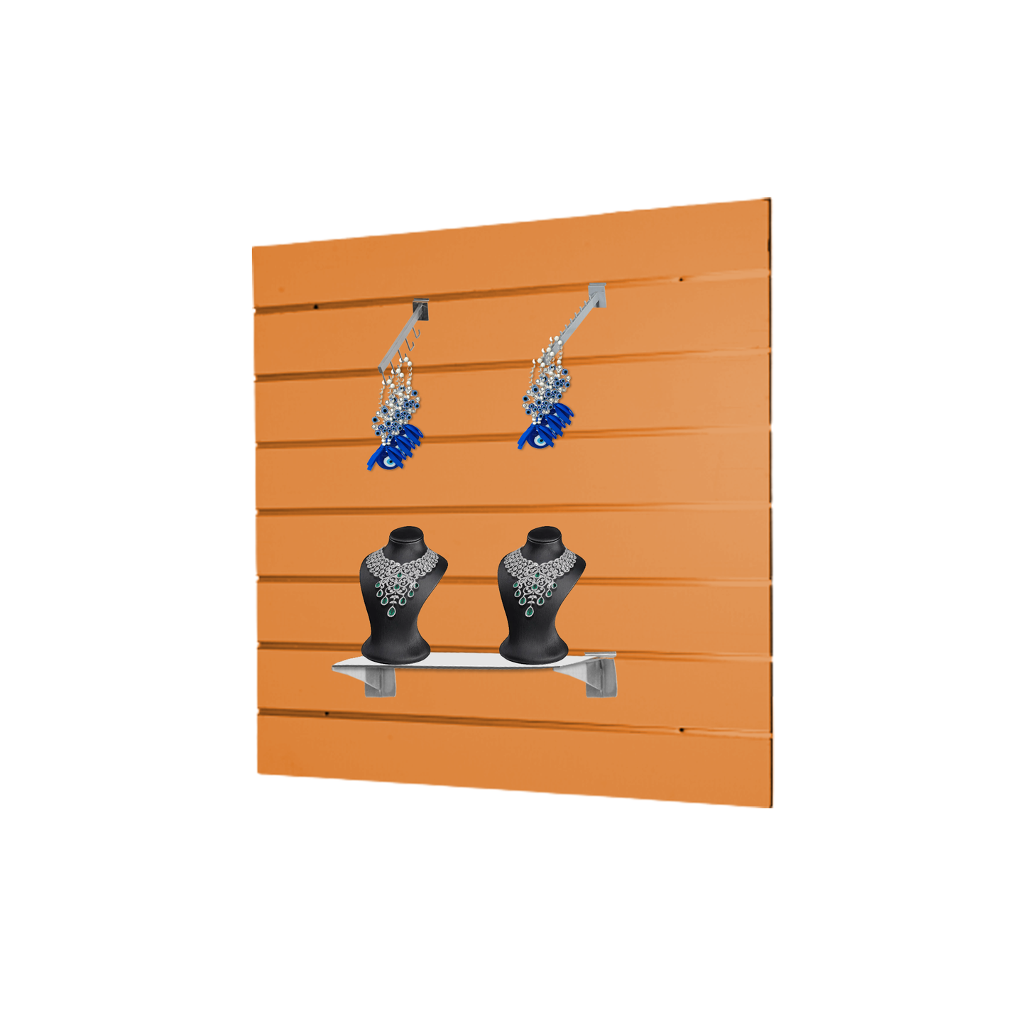 SlatSmart - Slatwall System | Jewellery (Pack of 2)