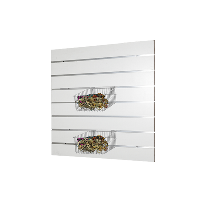 Slatwall Small Basket | (Pack of 2)