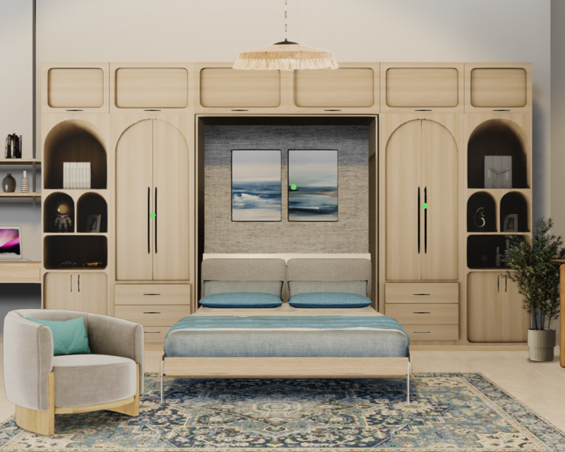 Classic Comfort Bedroom Design with Timeless Layout