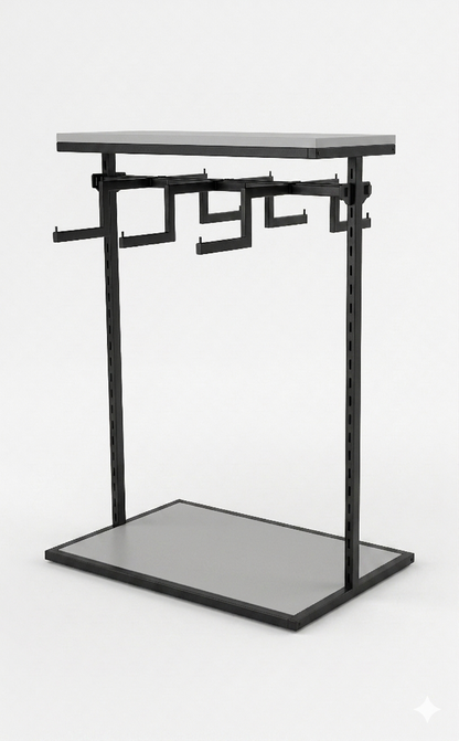 LISBON FREESTANDING HANGING RACK