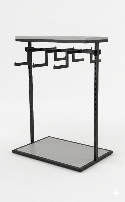 LISBON FREESTANDING HANGING RACK