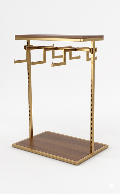 LISBON FREESTANDING HANGING RACK