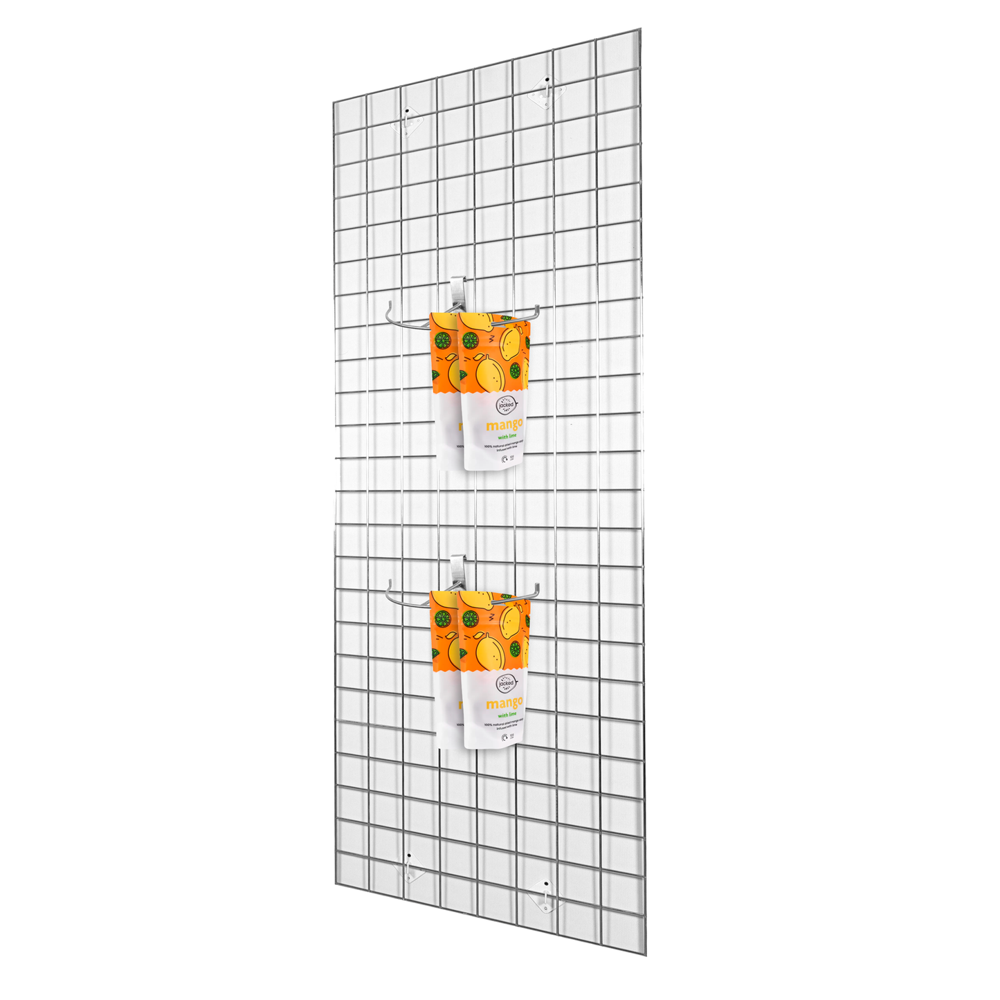 Grid Half Round Hook | Supermarket ( Pack of 5)