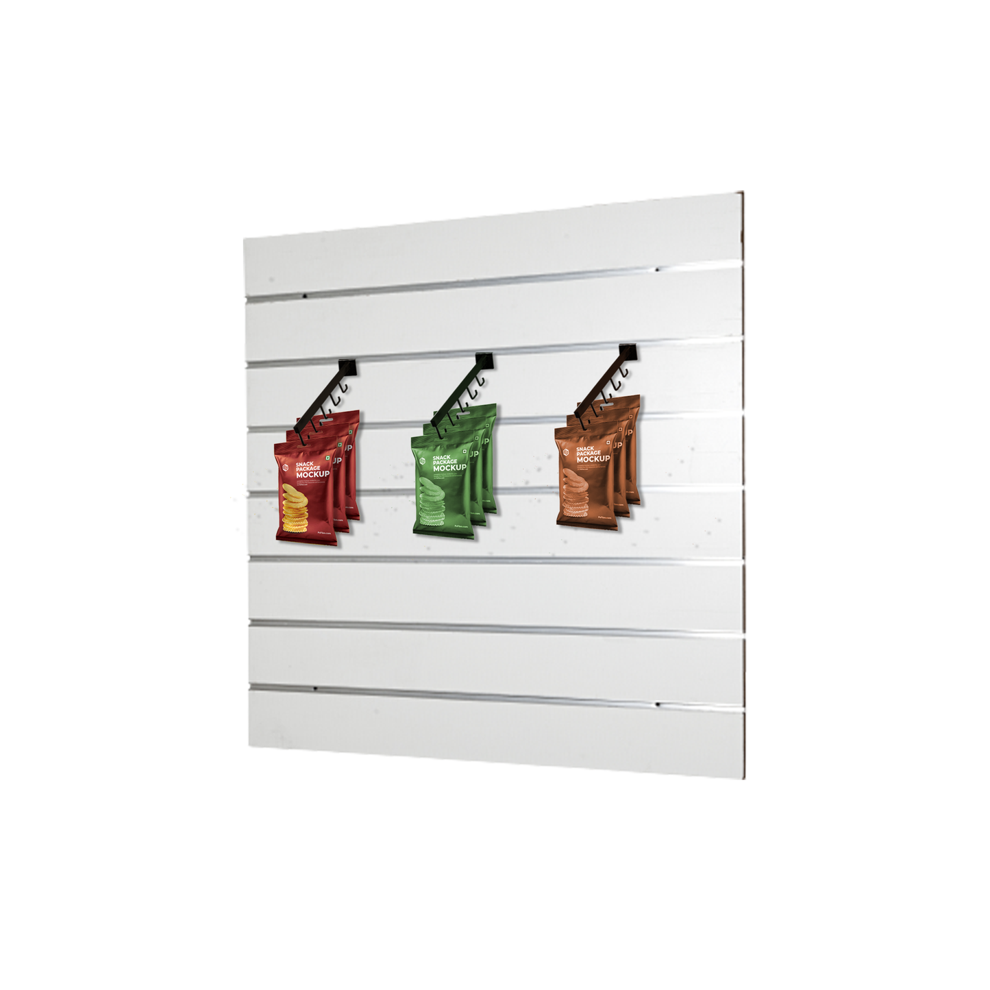 Slatwall J 5 Hook | (Pack of 5)